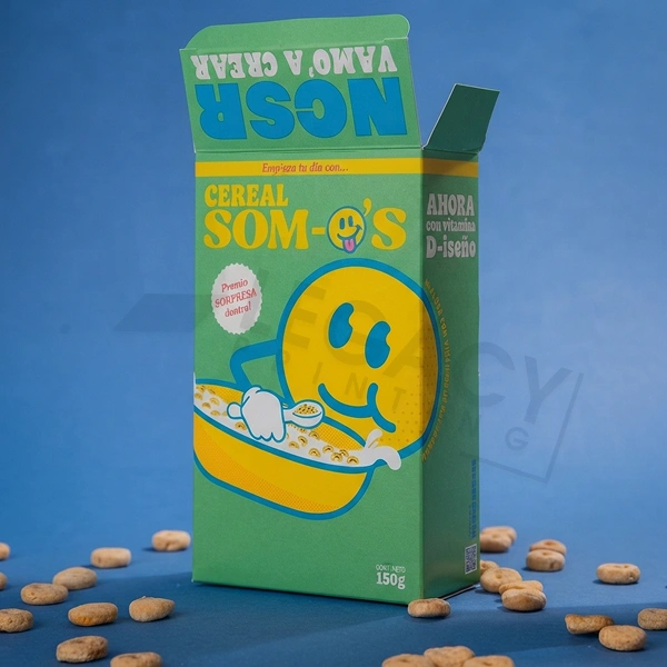 custom printed mini cereal boxes